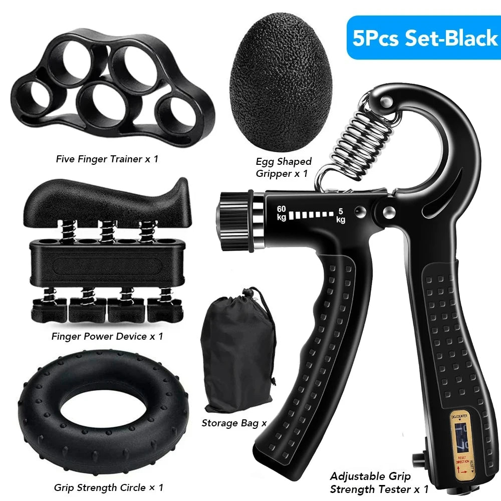 Grip Strengthener Kit 4-in-1 Hand Exerciser