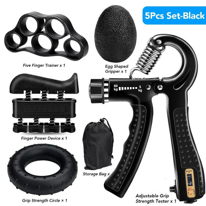 Grip Strengthener Kit 4-in-1 Hand Exerciser