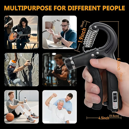 Grip Strengthener Kit 4-in-1 Hand Exerciser