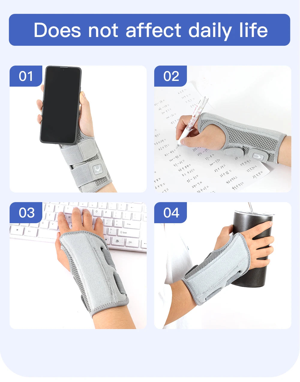 Wrist Support Brace for Carpal Tunnel Relief