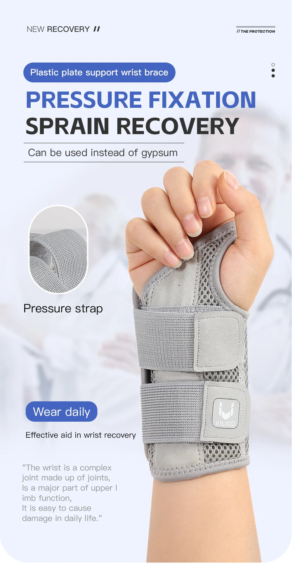 Wrist Support Brace for Carpal Tunnel Relief