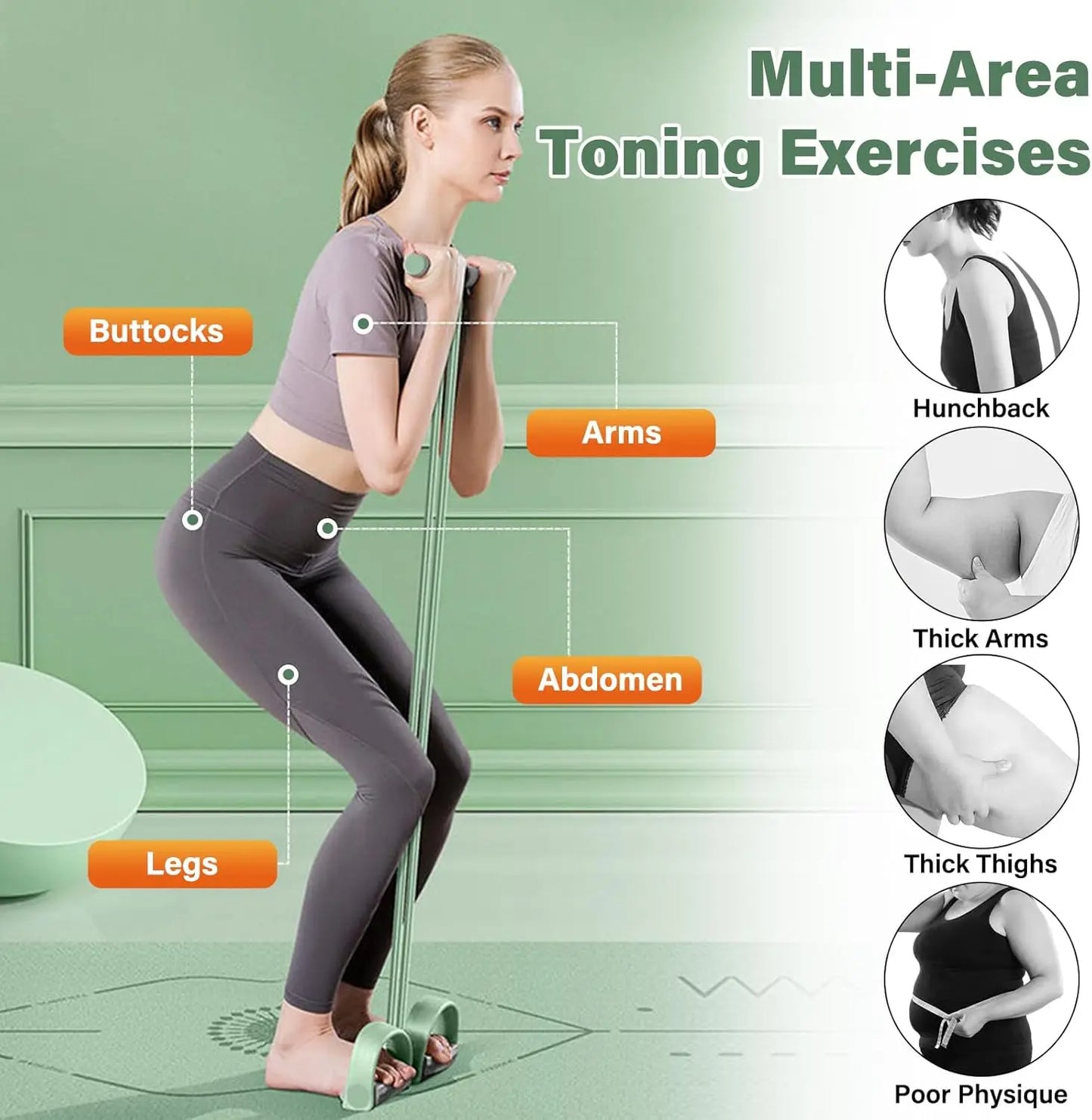 Pull Up Resistance Tubes with Handles