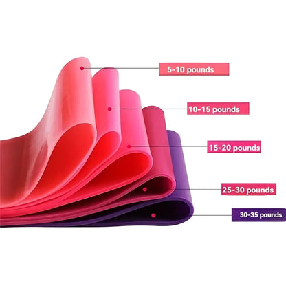 Resistance Bands Set 5 Levels with Handles