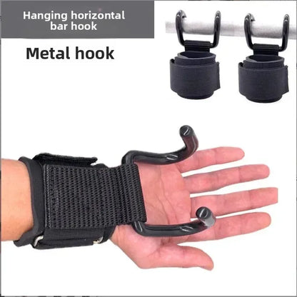 Weight Lifting Hooks Pair for Deadlift & Pull Ups