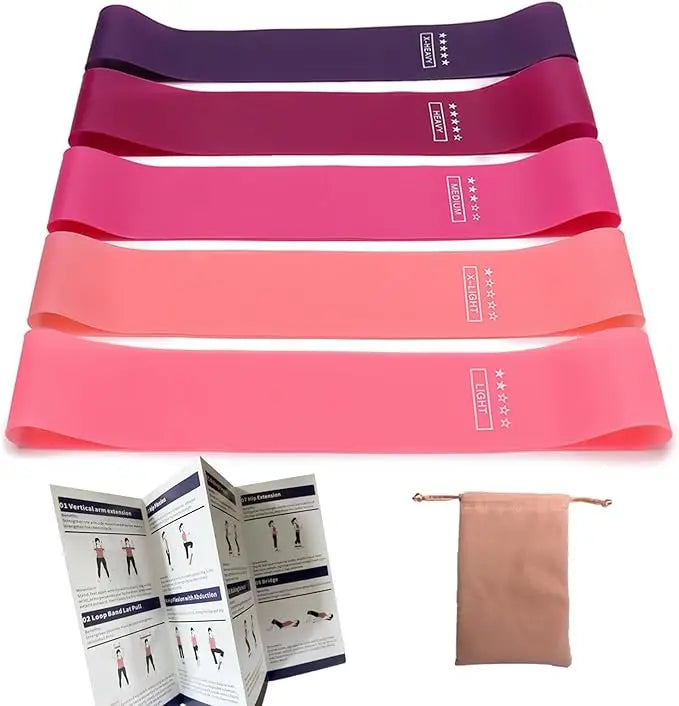 Resistance Bands Set 5 Levels with Handles