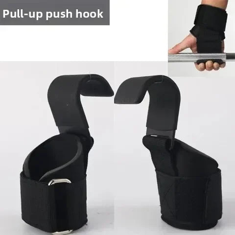 Weight Lifting Hooks Pair for Deadlift & Pull Ups
