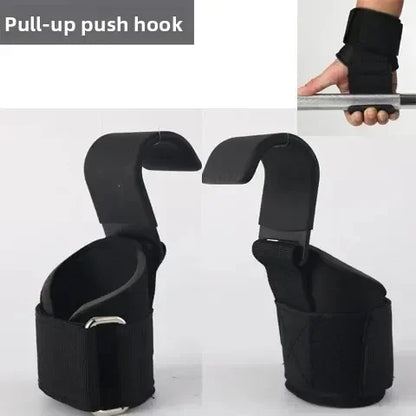 Weight Lifting Hooks Pair for Deadlift & Pull Ups