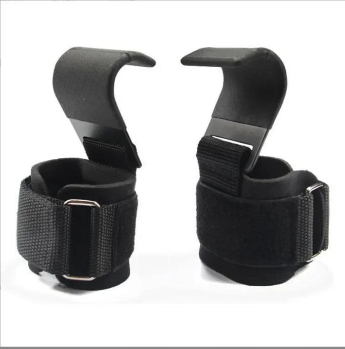 Weight Lifting Hooks Pair for Deadlift & Pull Ups