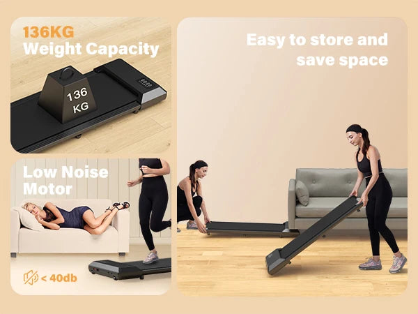 Under Desk Treadmill 2.5HP Quiet Walking Pad