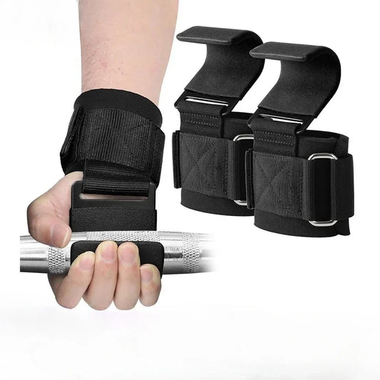Weight Lifting Hooks Pair for Deadlift & Pull Ups